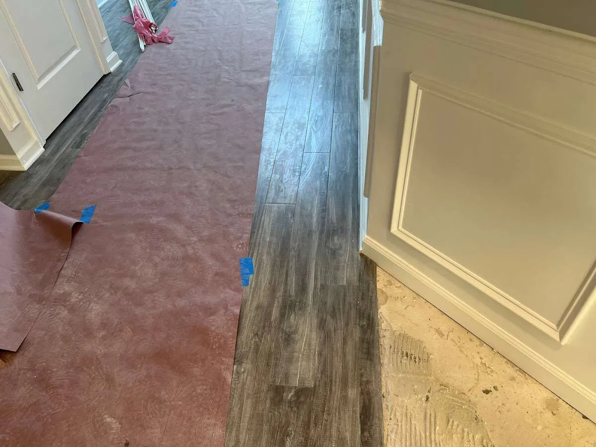 Completed marble shower restoration in Paloma Creek South